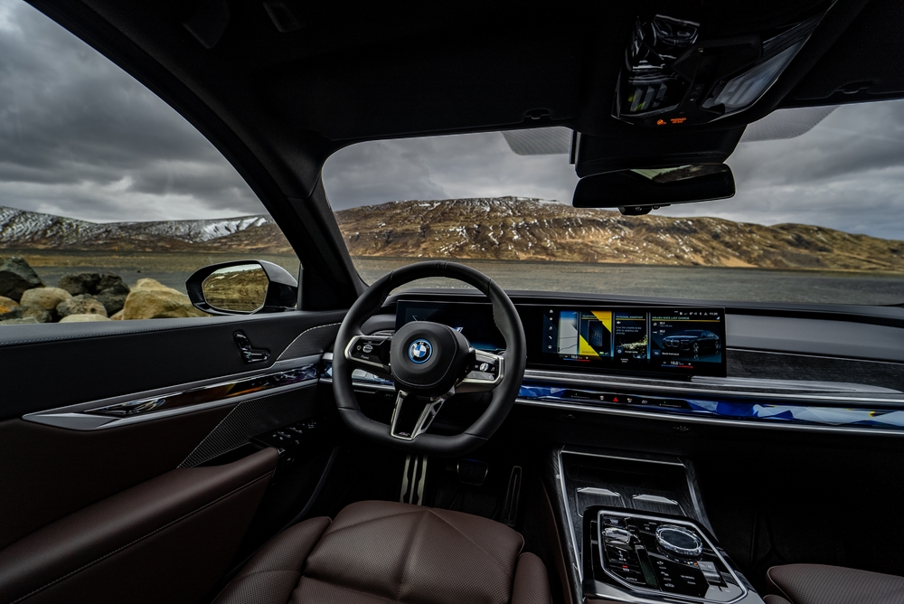 Photo of luxurious BMW 7 Interior